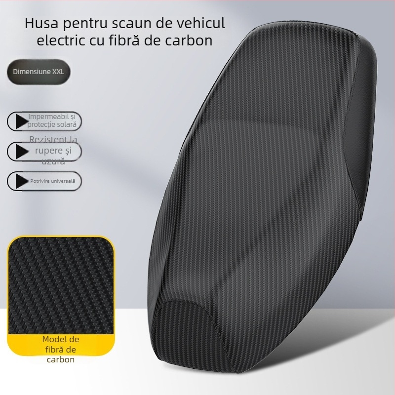 Husă de șezut pentru vehicule electrice, material PU, universal pentru toate sezoanele, brand Kepu, cod produs KP-TXWZD-001
