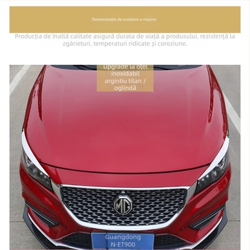 MG6 Sprânceană de Far din Oțel Inoxidabil, Decor Auto pentru Far, Personalizabil, Potrivit MG6