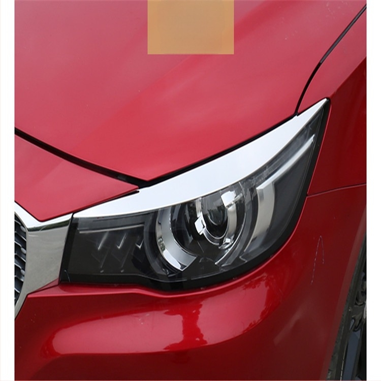 MG6 Sprânceană de Far din Oțel Inoxidabil, Decor Auto pentru Far, Personalizabil, Potrivit MG6