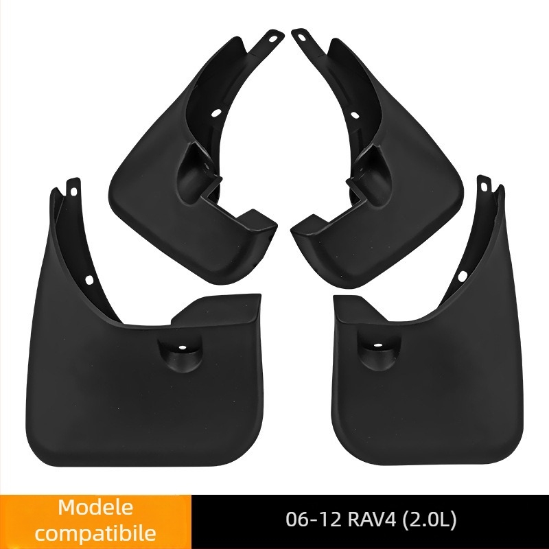 Protecție noroi pentru Toyota RAV4 2.0L 2006-2012, fender special, PP plastic moale, personalizare