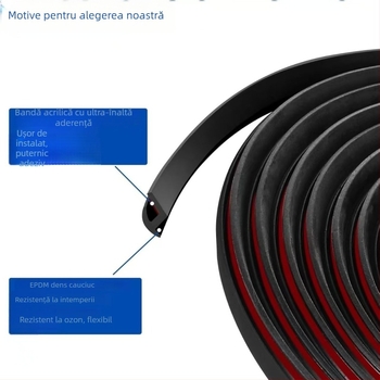 Jin qilai bandă etanșare tip H pentru aripa auto – impermeabilă