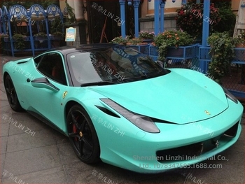 Film de schimbare a culorii pentru mașină - film mat pentru caroserie, PVC, brand LZ, Personalizare la procesare, aderență puternică