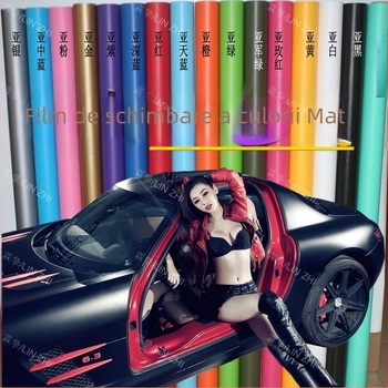 Film de schimbare a culorii pentru mașină - film mat pentru caroserie, PVC, brand LZ, Personalizare la procesare, aderență puternică