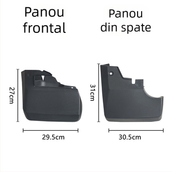 Aripă de noroi pentru Land Cruiser LC70 – Benke, plastic, personalizabil