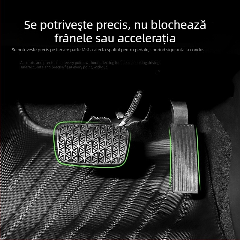 Covorașe auto din TPE pentru podea și covoraș decorativ pentru portbagaj pentru Chevrolet Star Malo 22 modele — imprimare siglă, personalizabil, marcă privată autorizată