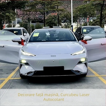 Autocolante auto - Decor frontal reflectiv, Transfer PVC personalizat cu decupaj, JLC280