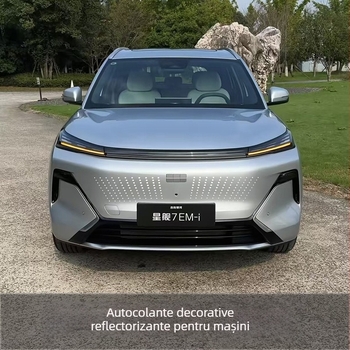 Autocolante auto - Decor frontal reflectiv, Transfer PVC personalizat cu decupaj, JLC280