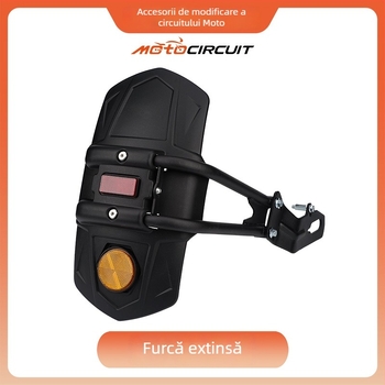Apărătoare de noroi spate pentru motociclete universale - corp din aliaj, model DNB15, protecție PP, personalizabil