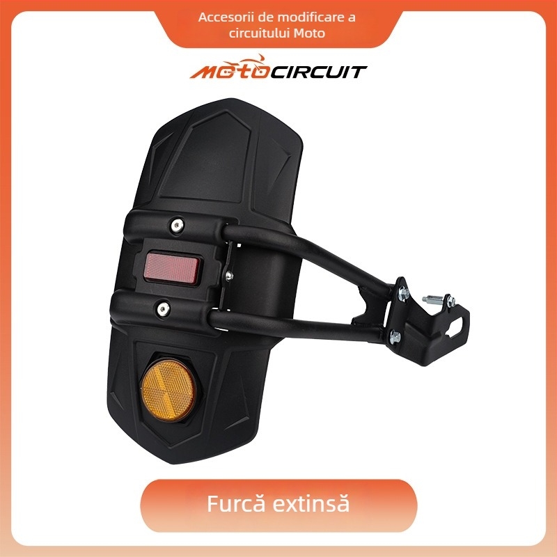 Apărătoare de noroi spate pentru motociclete universale - corp din aliaj, model DNB15, protecție PP, personalizabil