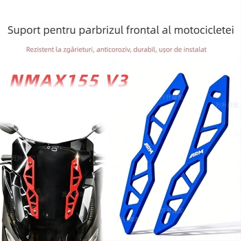 Suport frontal pentru parbriz pentru motocicletă NMAX155 V3 – decorare, prelucrare CNC