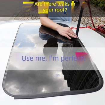 Bandă de etanșare auto din cauciuc – universală pentru lunetă și ferestrele din față și din spate, impermeabilă, anti-scurgeri (Tip: Bandă de etanșare; Material: Cauciuc; Brand: Good things; Model: Seal)