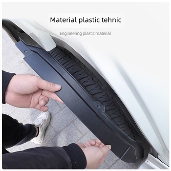 Protecție noroi pentru Toyota Land Cruiser LC300, Modelul 001, Material: Plastic tehnic