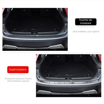 Protecție prag portbagaj Volvo V90CC — oțel inoxidabil 304, protecție prag, stil OEM