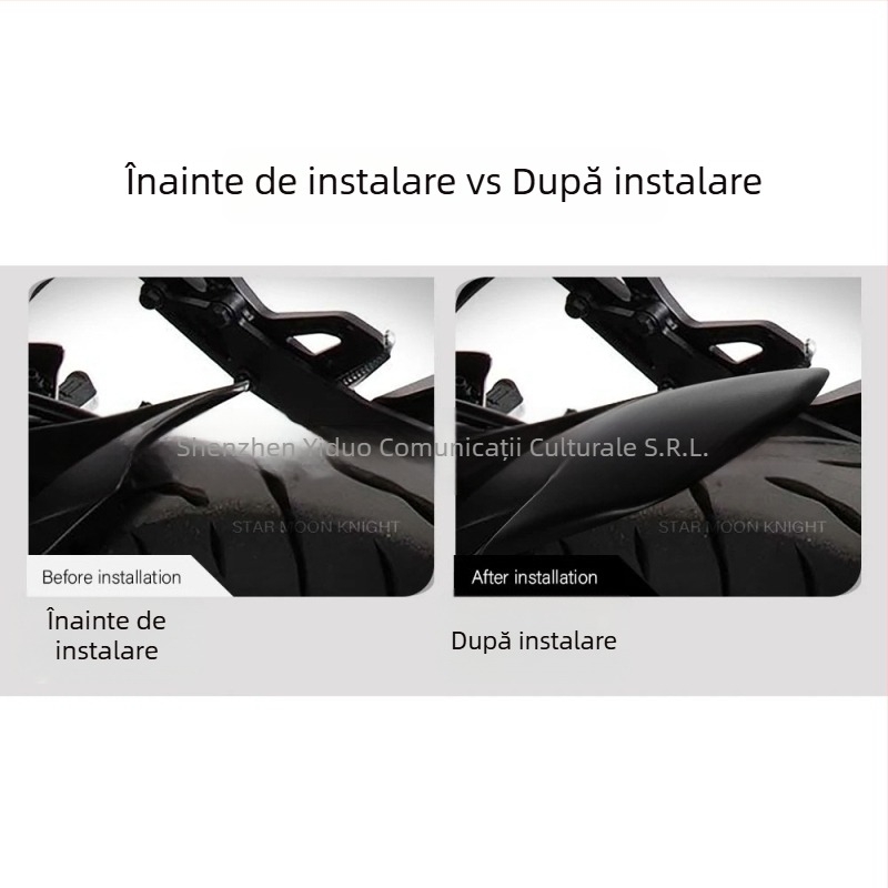 Extensie para spate Yamaha XSR900 (2022–), ABS plastic, Brand Star Moon Knight