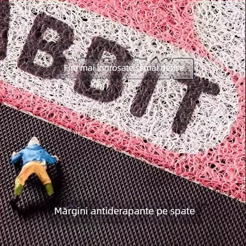 Covorașe de podea pentru mașină cu imprimeu, formă pătrată, rezistente la pete și uzură, lavabile, personalizabile