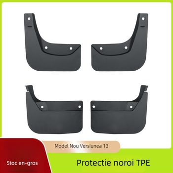 Apărătoare noroi Tesla Model 3 – versiune reînnoită, față și spate, material TPE