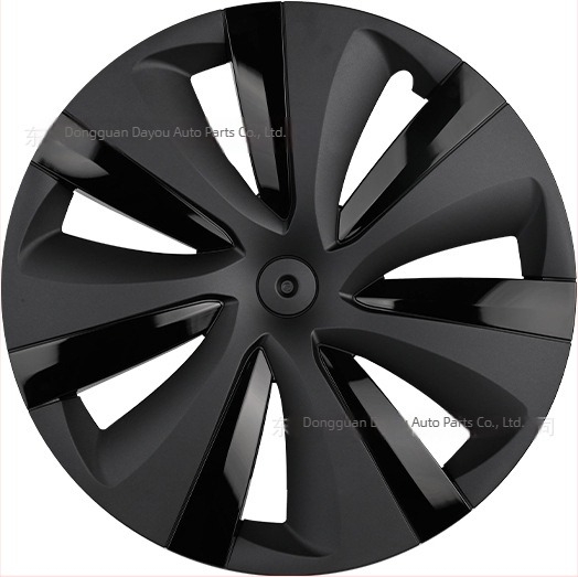 Capac central pentru janta Tesla Model Y, PC+ABS, protecție totală a marginii, procesare personalizabilă