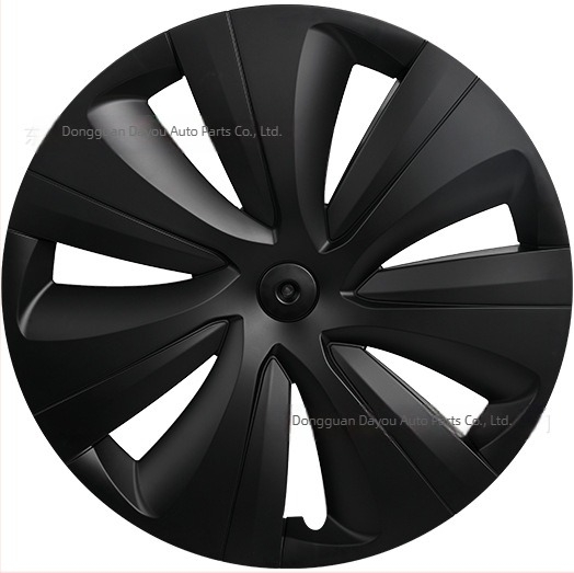 Capac central pentru janta Tesla Model Y, PC+ABS, protecție totală a marginii, procesare personalizabilă