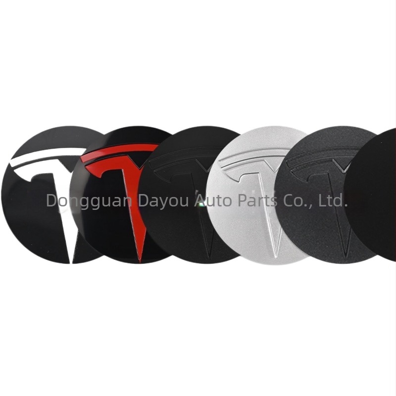 Capac central pentru janta Tesla Model Y, PC+ABS, protecție totală a marginii, procesare personalizabilă