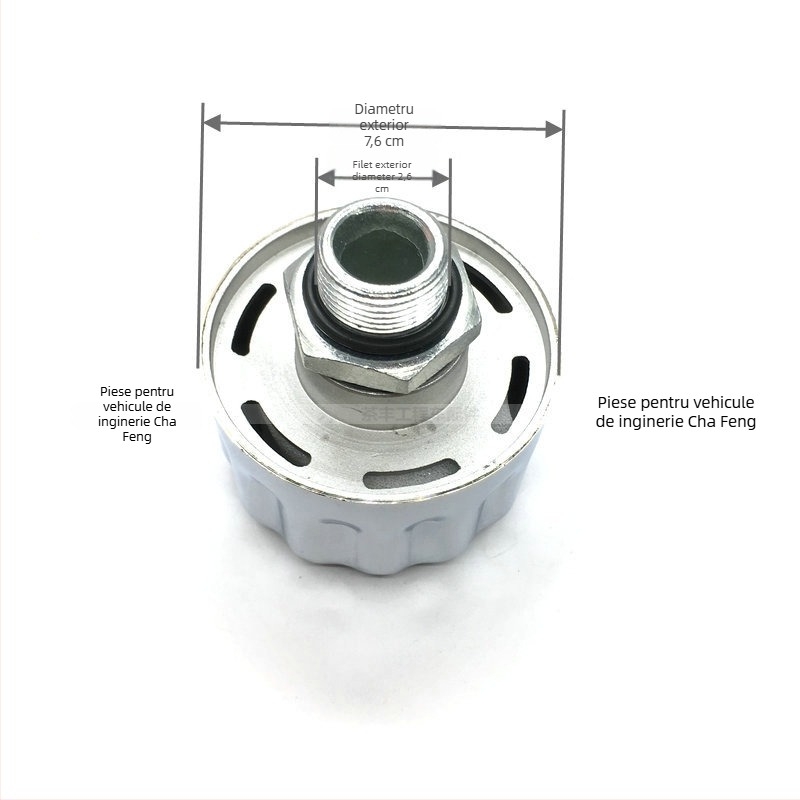 Kit de piese pentru excavator: supapă de evacuare, capac al rezervorului hidraulic de ulei și capac de ventilație pentru XCMG Lovol Longgong Xiagong