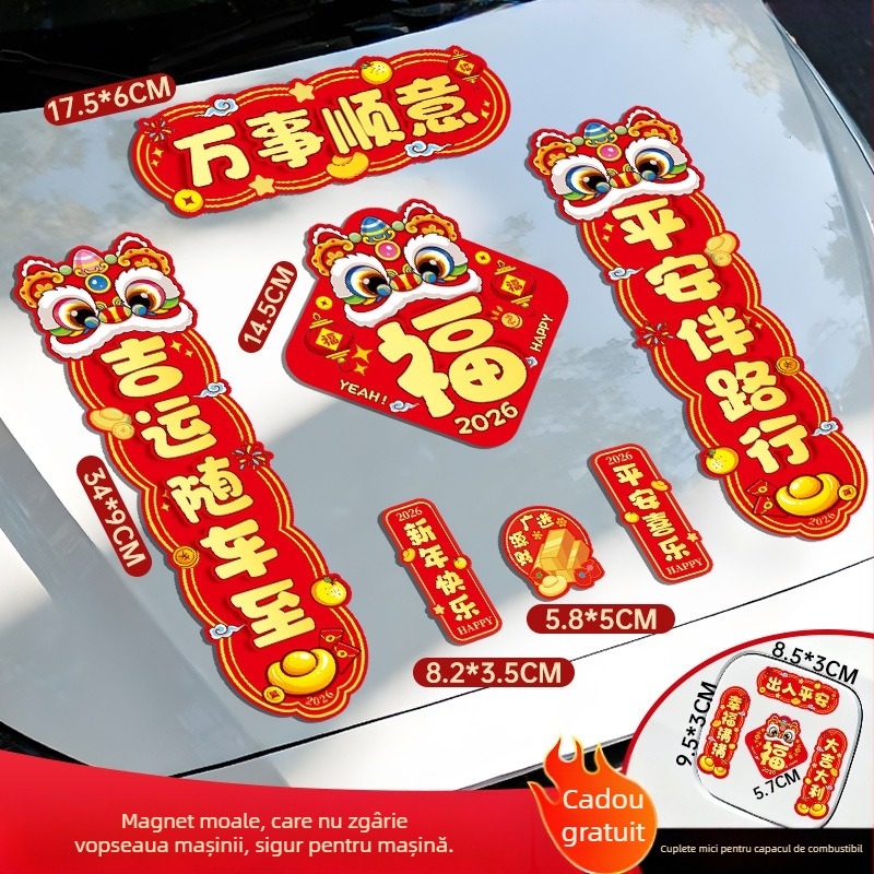 Cupluri auto Wannianfu – Hârtie, Tipărire, Brand Wannianfu, Tip cuplet: Cupluri de primăvară