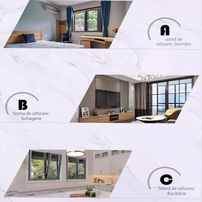 Set hardware ferestre — Jianlang, modelul 0003; aliaj; finis electroplacate; pentru uși și ferestre (Brand: Jianlang; Model: 0003; Material: Aliaj; Finis: Electroplacat; Utilizare: Uși și ferestre)