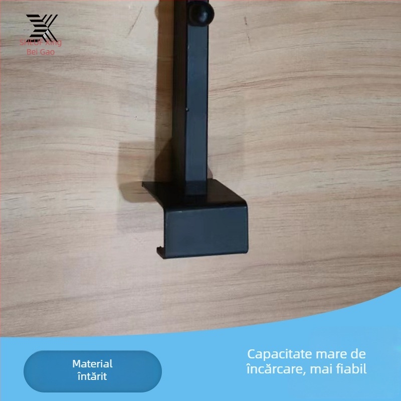 Cârlige din Țeavă Pătrată pentru Raft de Expunere în Supermarket – Cârlige groase pentru șosete și accesorii pentru telefoane, model 1, material: fier, tratament de suprafață: spray plastic