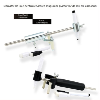 Unealtă pentru repararea caroseriei din tablă a mașinii și reparații de denivelări, instrument de trasare a liniei arcului roții, date de trasare, restaurarea vopselei originale