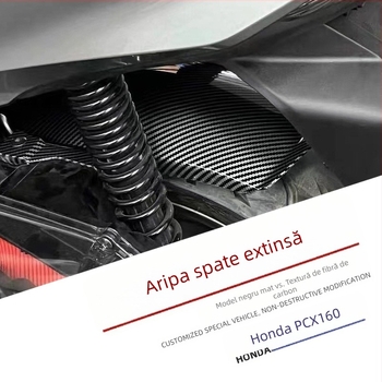 Protecție noroi extinsă pentru Honda PCX160/ADV160 — din plastic, protecție PP, personalizare disponibilă