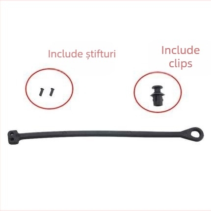 Șnur pentru capacul rezervorului cu husă interioară, anti-pierdere, compatibilitate generală, suport instalare