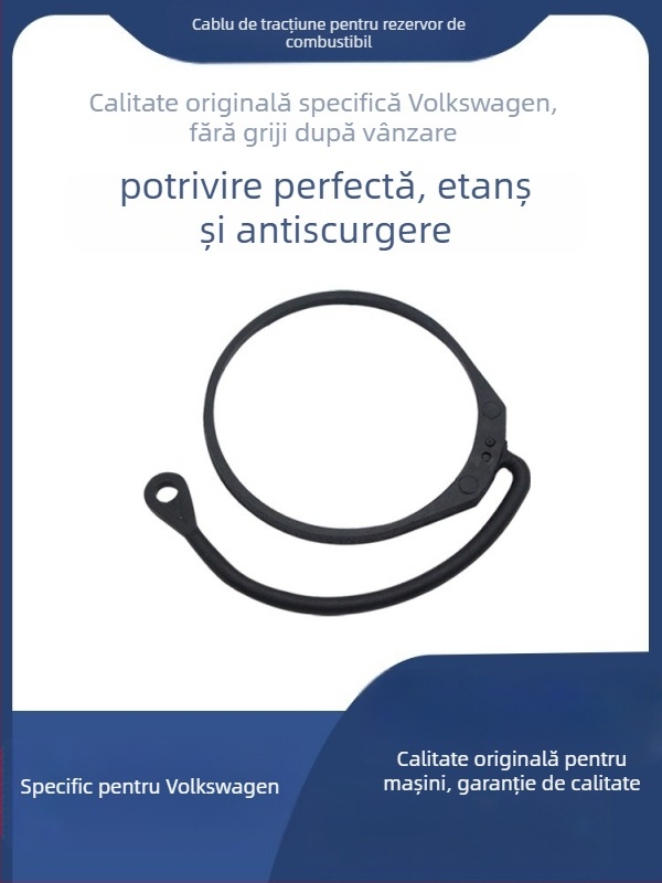Șnur pentru capacul rezervorului cu husă interioară, anti-pierdere, compatibilitate generală, suport instalare