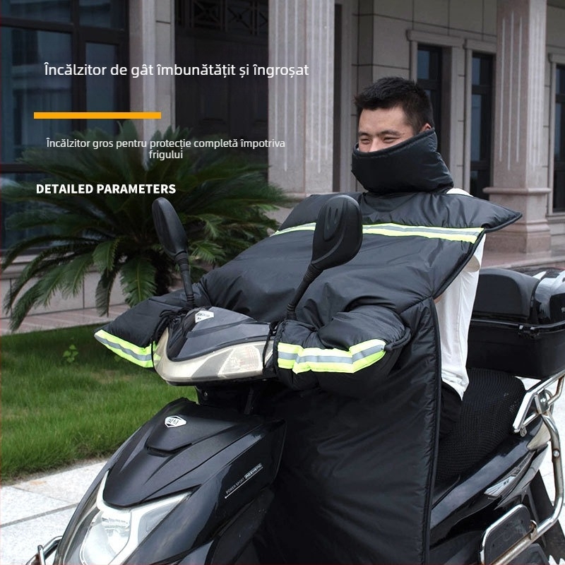 Cuvertură parbriz pentru vehicule electrice, PVC material, impermeabilă, demontare manuală, etichetă privată disponibilă