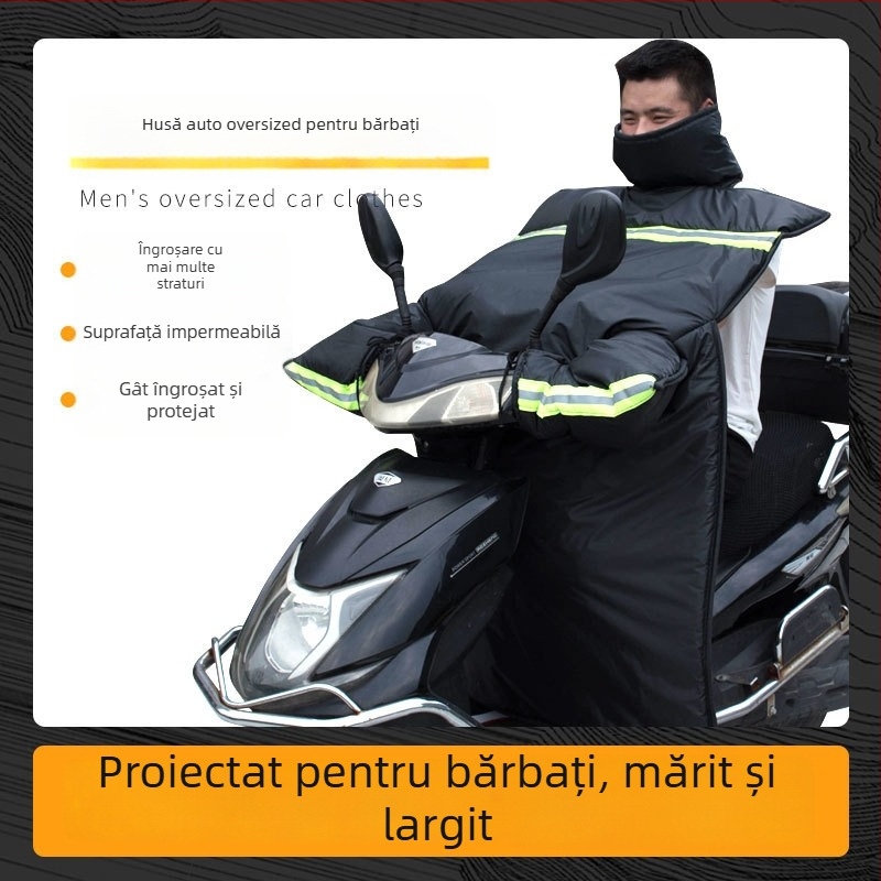 Cuvertură parbriz pentru vehicule electrice, PVC material, impermeabilă, demontare manuală, etichetă privată disponibilă