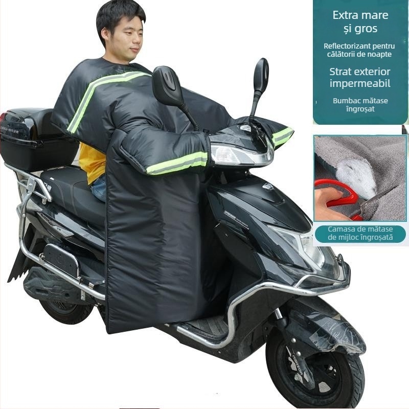 Cuvertură parbriz pentru vehicule electrice, PVC material, impermeabilă, demontare manuală, etichetă privată disponibilă