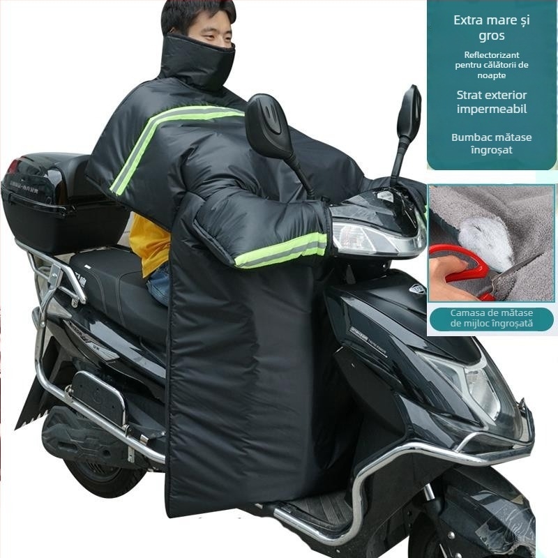 Cuvertură parbriz pentru vehicule electrice, PVC material, impermeabilă, demontare manuală, etichetă privată disponibilă