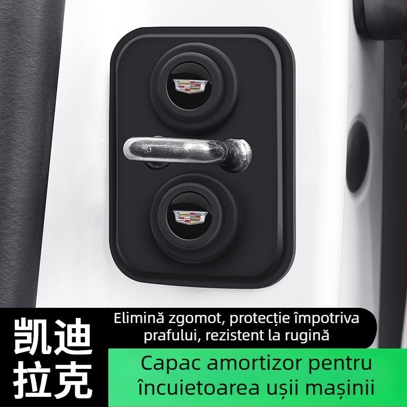 Capac de blocare ușă din silicon pentru Cadillac CT5/XT6 — protecție antișoc, brand Car Servant