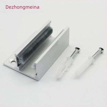 Stoper anti-swing pentru ușă din sticlă cu senzor electric - aliaj de aluminiu, stil modern