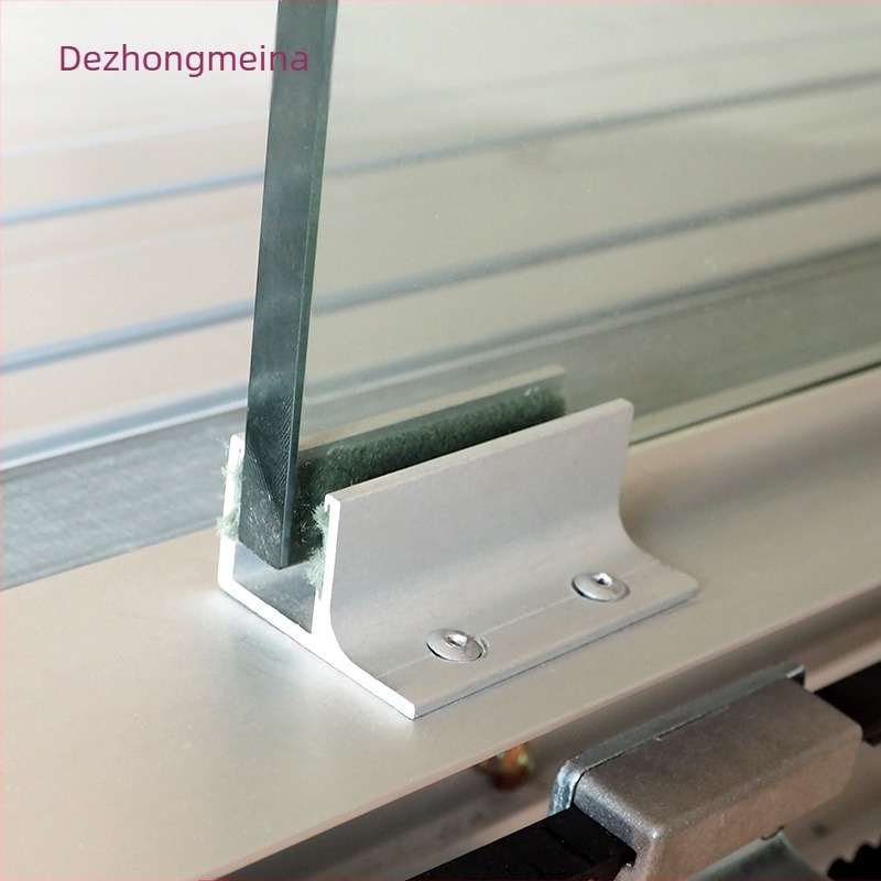 Stoper anti-swing pentru ușă din sticlă cu senzor electric - aliaj de aluminiu, stil modern