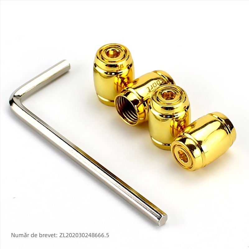 Capă de ventilație fără cameră – cupru, montaj prin înșurubare, cavitatea nucleului obișnuit, protecție ascunsă anti-furt