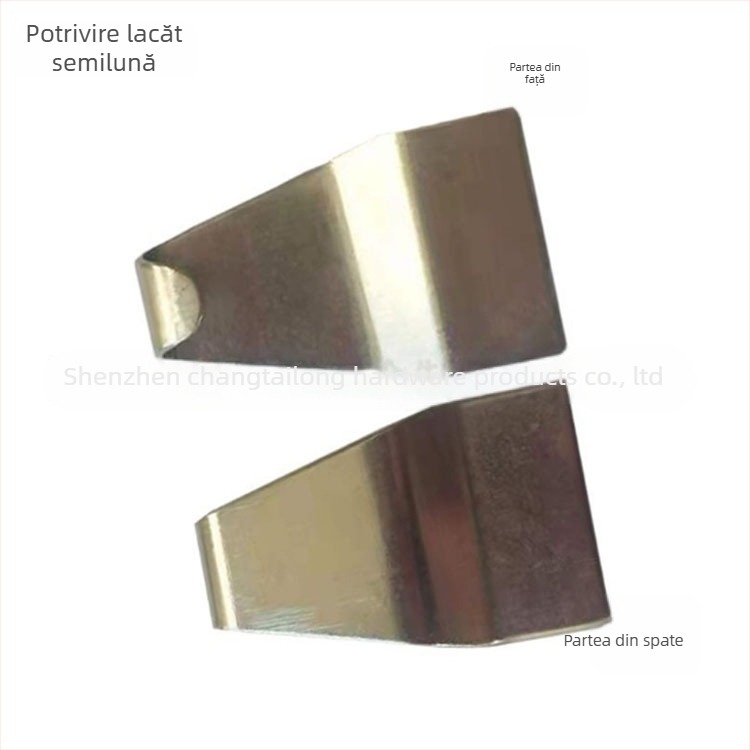 Cârlig semicircular din oțel inoxidabil pentru ferestre, stil modern minimalist, model 001