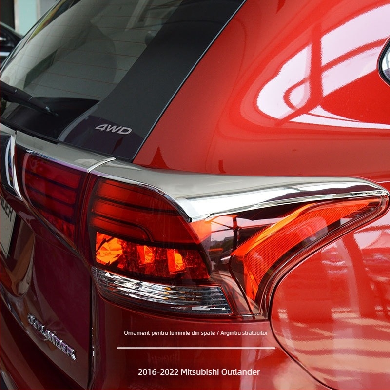 Xiao Le Wang ABS bandă decorativă pentru farul spate Mitsubishi Outlander (16-22)