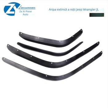 Fendere extinse pentru Wrangler JL/JT (2018+), protecție împotriva stropilor, din plastic, personalizabile