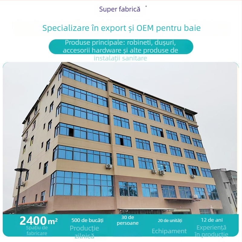 Ventil pedal din cupru pentru baie, patru căi, deschidere rapidă (Material: cupru; Timp de spălare: 5; Presiune de lucru: 1.0; Model: Ventil pedal)