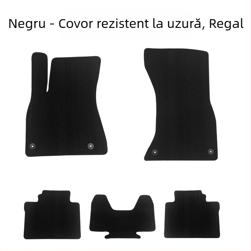 Covorașe de podea pentru Audi Q5L (2018–2026), covor velur rezistent la uzură, covoraș plat, personalizabil