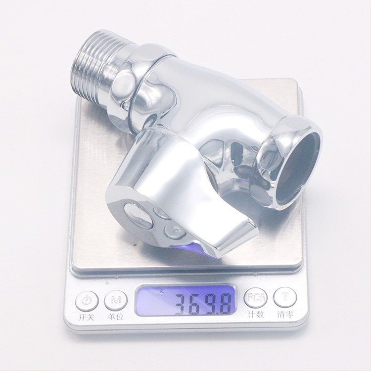 Valvă de spălare pentru toaletă de tip aplecat, din cupru, acționare manuală, model V6322, fără alimentare, presiune apă 1 bar, timp de spălare 3–5 s, ieșire 1 inch