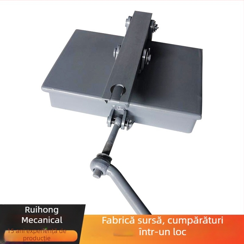 Oțel cu carbon pătrat, deschidere rapidă cu mâna, cu capac sigilat de acces în canal, pentru lactate, bere, băuturi, farmaceutice și proiecte biologice (presiune normală)