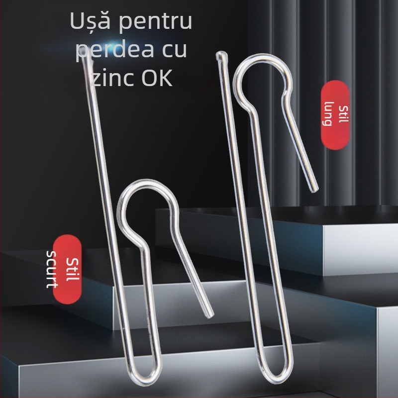 Cârlig perdea – OK galvanizat, din fier, galvanizare, stil Light Luxury