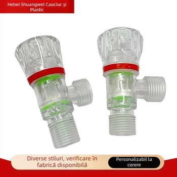 Valvă triunghi PC - Plastic, Robinet unghiular, Stil minimalist modern