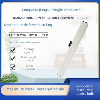 Deschizător electric pentru ferestre, inteligent, cu telecomandă, corp metalic, Mingjie