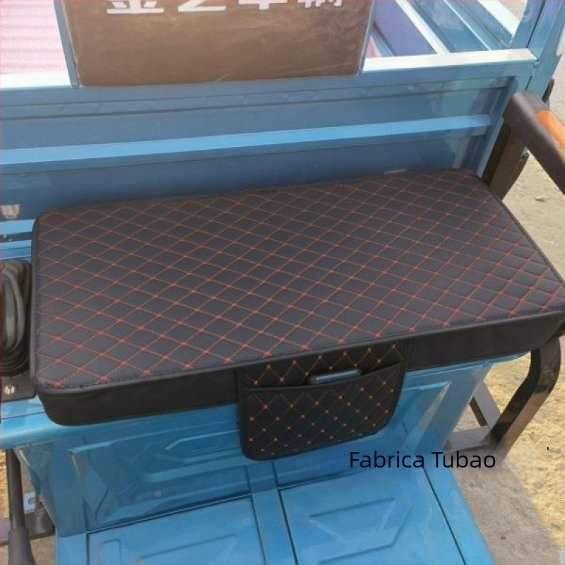 Husă pentru șa de tricicletă electrică, material din in, utilizare pe tot timpul anului, imprimare logo